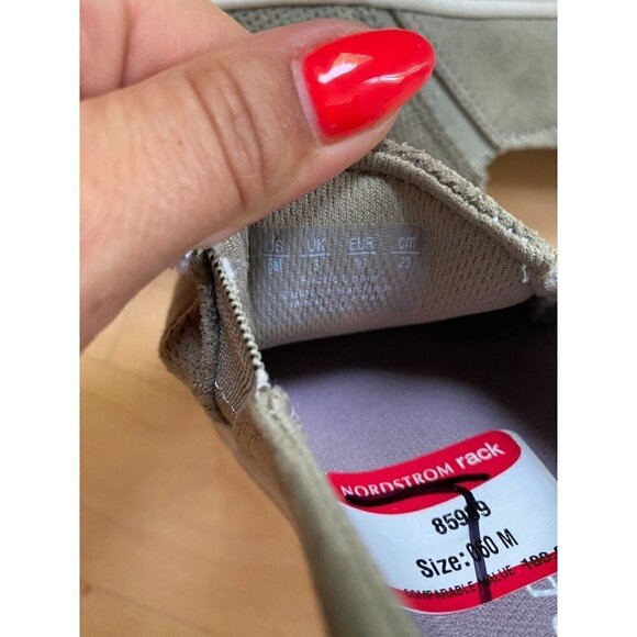 DR. Scholls "Nova" sagegreen perforated slip on Sneaker Womens - Picture 6 of 7